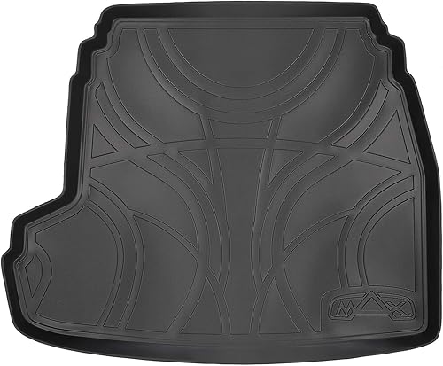 MAXLINER - Tapete de carga para todo tipo de clima, color negro para Hyundai Sonata 2011-2014, no híbrido