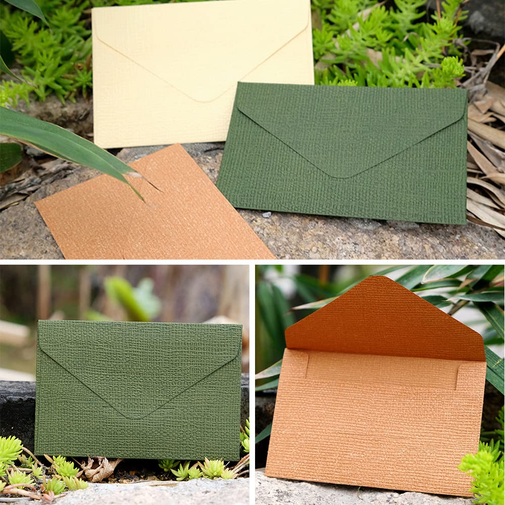Buste C6 Con Effetto Lino | Confezione Da 40 | Colore Beige | Per Inviti E Lettere | Fai-da-te - Foto 10