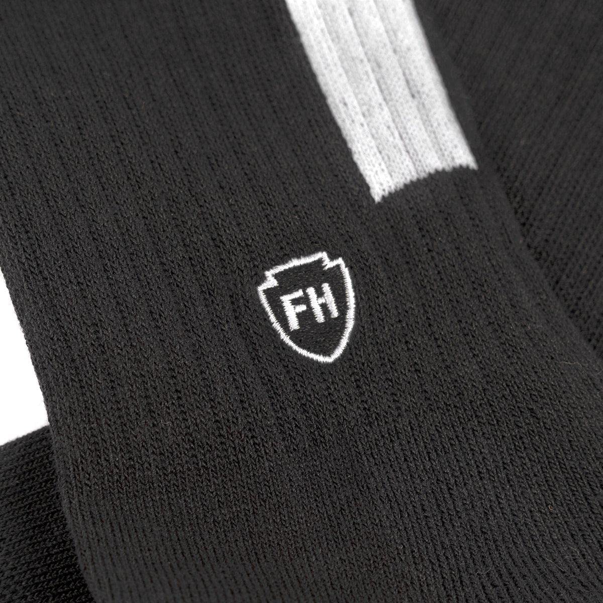 FASTHOUSE Varsity Performance Crew Sock (Black, Small/Medium)