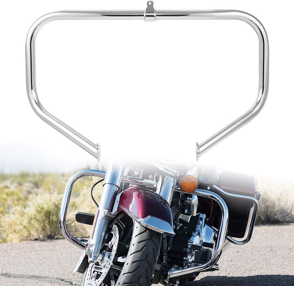 XFMT Chrome Engine Guard Highway Crash Bar for Harley