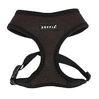 Puppia Pdcf-Ac30-Br-M - Pettorina Morbida per Cani, Marrone