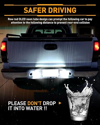 Miniatura 14 de LESAUCE Repuesto de lámpara de matrícula LED completa para Chevy Silverado 1500 2500 3500 Suburban Tahoe GMC Sierra Yukon XL para Escalade, 6000 K