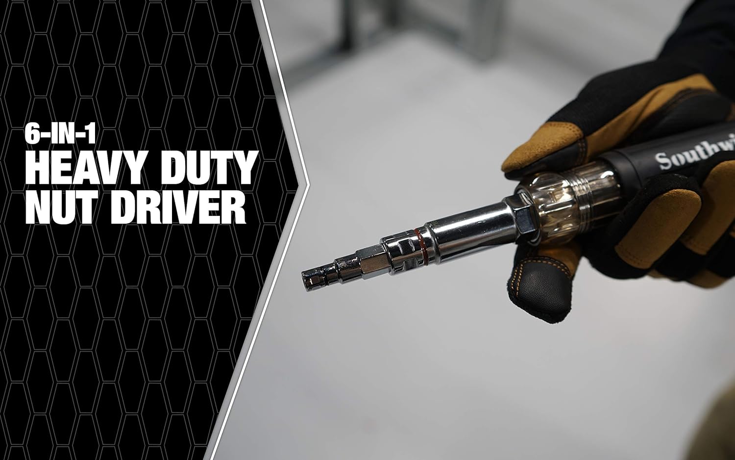 Southwire 65028701 Southwire ND6N1HD 6-in-1 Heavy Duty Nut Driver (Pack of 3)