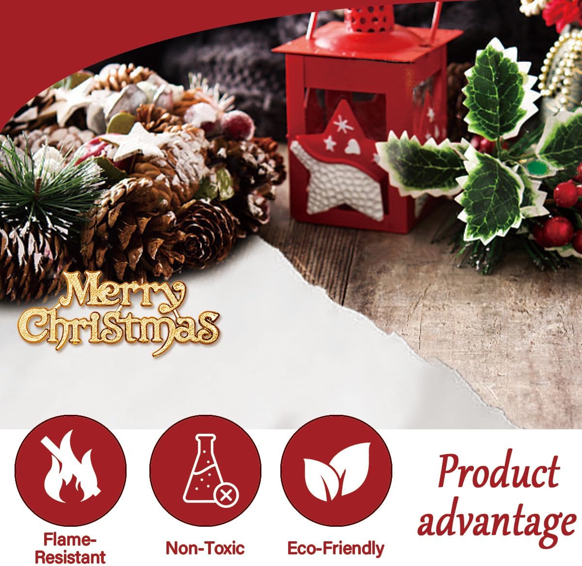 99'' X 45'' SNOW BLANKET,Fluffy Fake Snow Blanket, Lifelike Artificial Snow, Embellishing Your Mantel, Christmas Village and Snow Decor.,The Soft and Thick Snow Blanket Releases The Joy of Winter