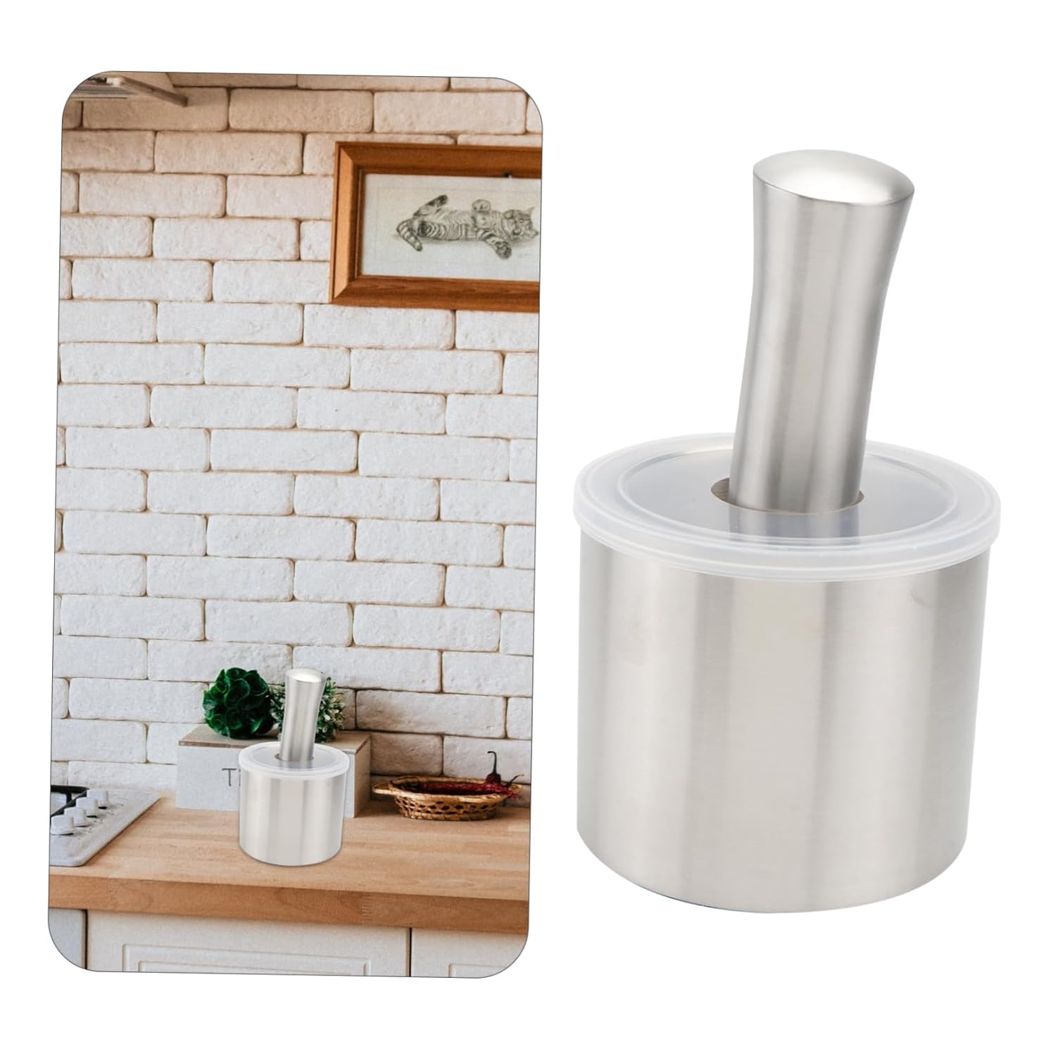 Garlic Press Garlic Crusher Modern Design Easy to Clean for Kitchen and Pharmacy