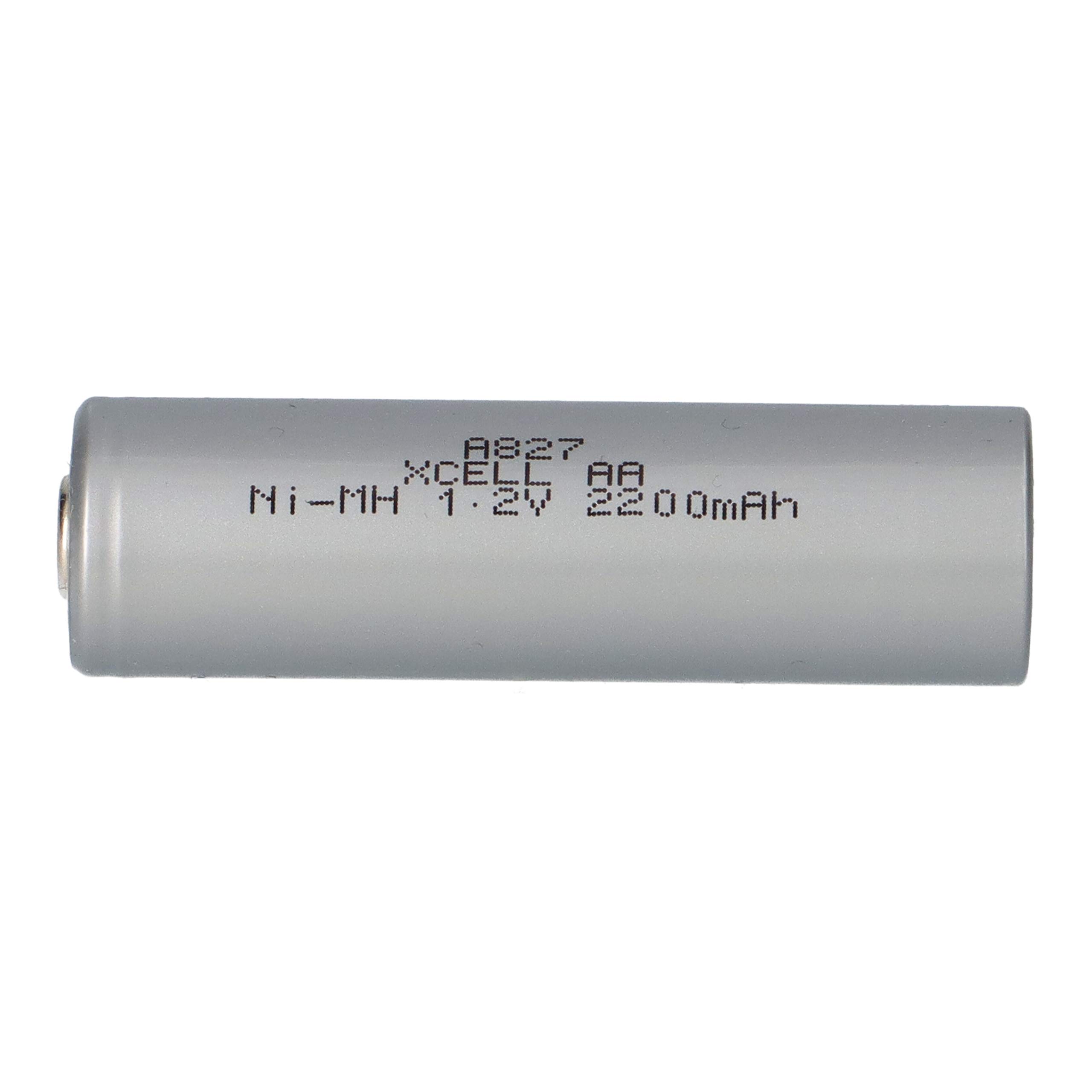 Mignon X2200AAI - Pilas AA (50 unidades, 1,2 V, 2200 mAh)