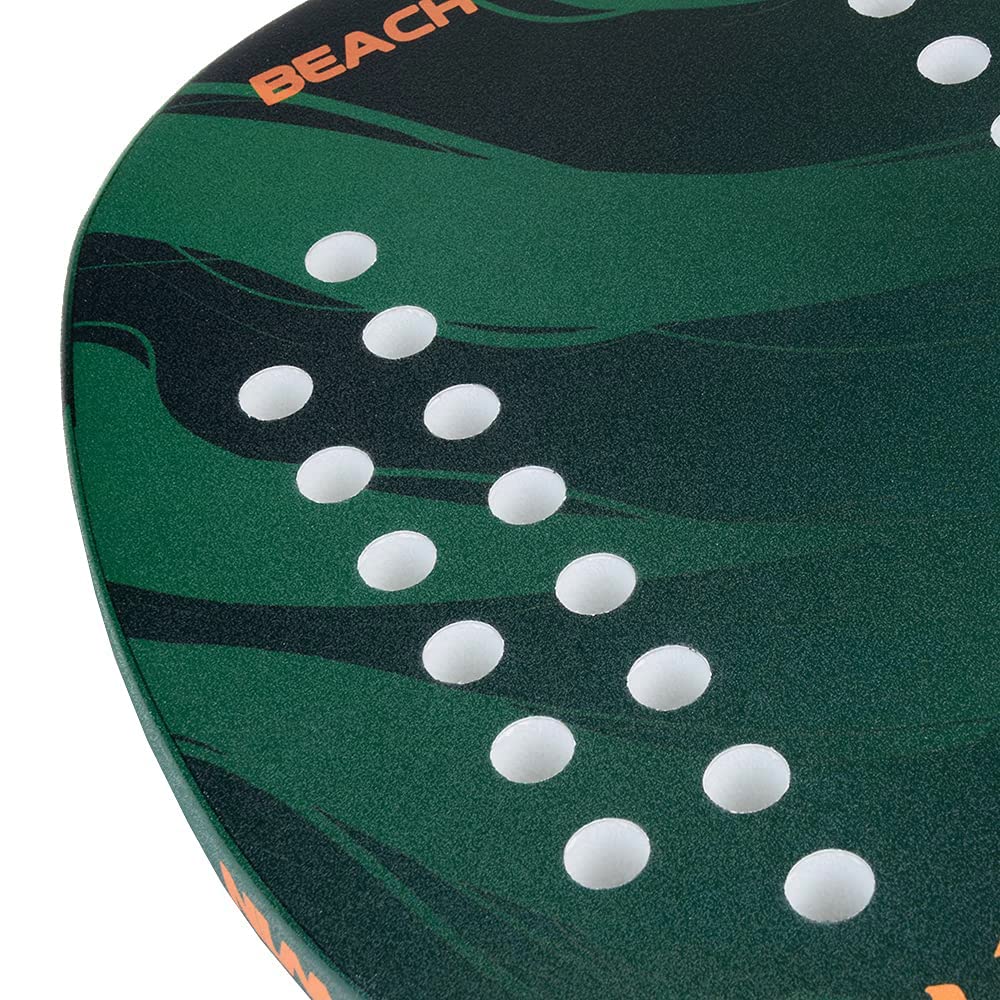 Racchetta da tennis da spiaggia in fibra di carbonio Grit Face EVA Memory Foam Core Beach Tennis Paddle Racchetta con custodia