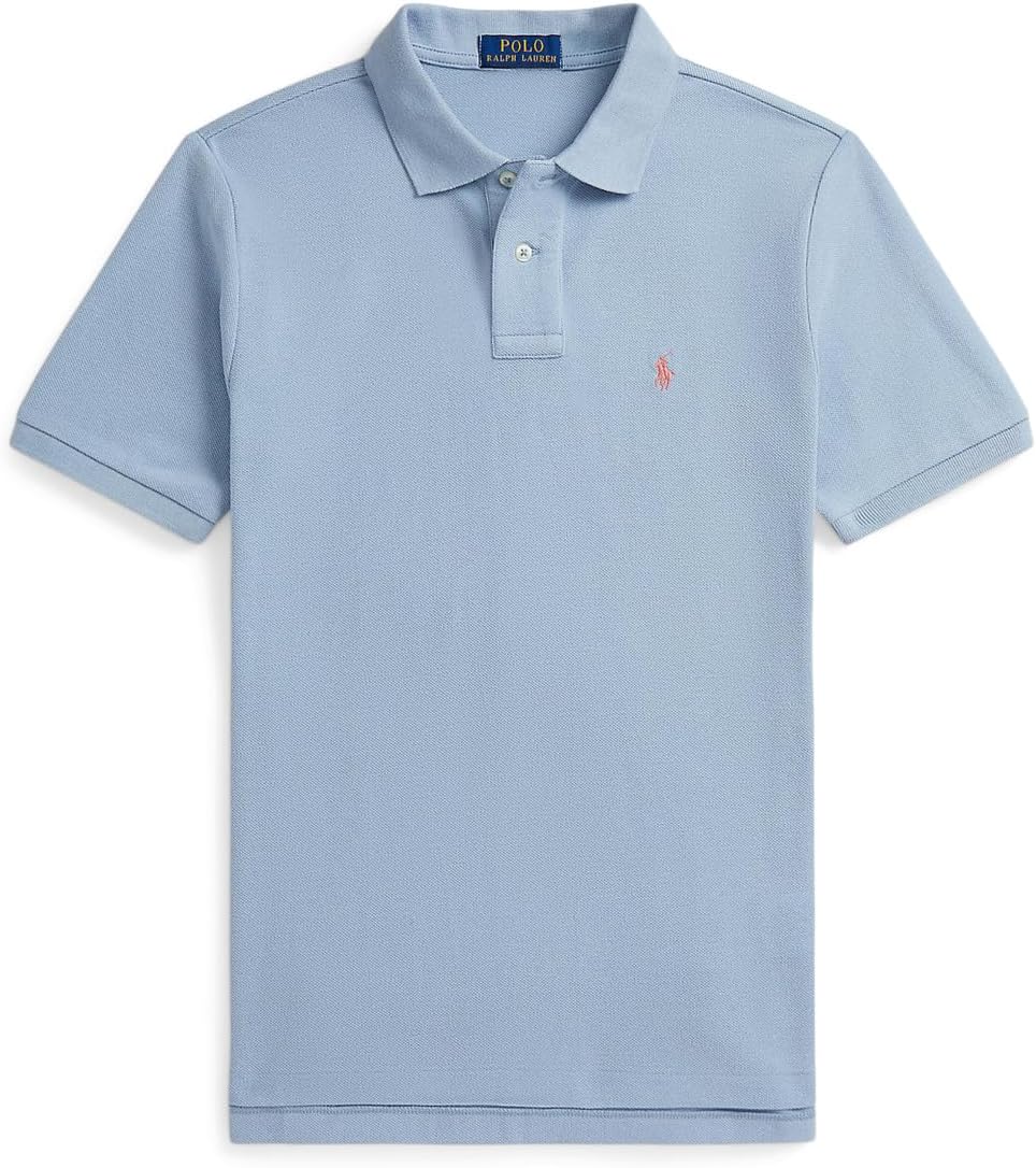 Polo Ralph Lauren, Boys, Classic Fit Cotton Mesh Polo Shirt (Big Kid)