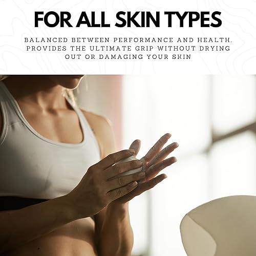 Miniatura 4 de SURVIVOR Gym Chalk - Climbing Chalk, Lifting Chalk, Gymnastics Chalk - Pure Magnesium Carbonate Hand Chalk Powder, Weightlifting Chalk Gym - Rock