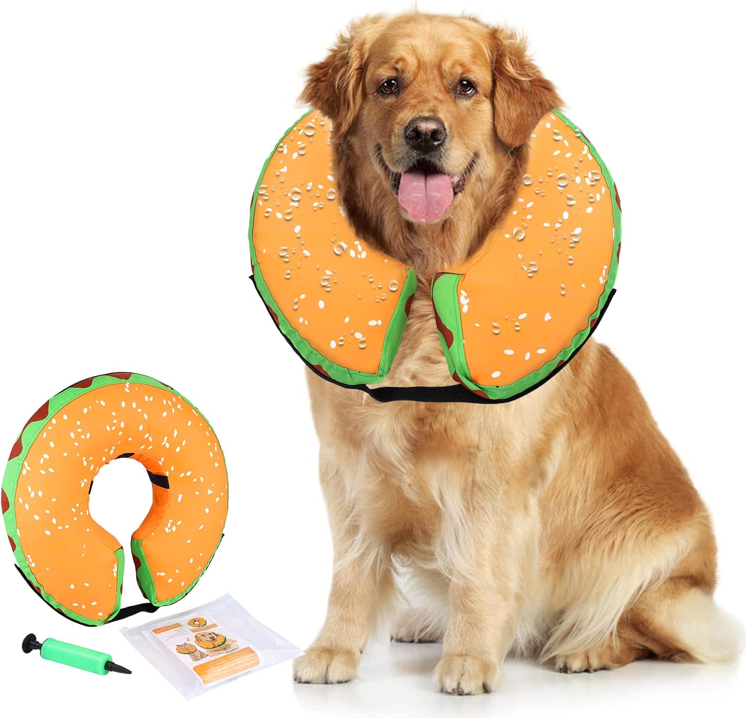 BEBANG Recovery Collar for Dogs, Inflatable Dog Cone