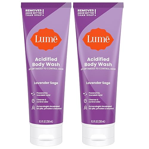 Lume Gel de baño acidificado Control de olores las 24 horas Fórmula hidratante Formulado sin SLS o parabenos Desarrollado obstetraginecología