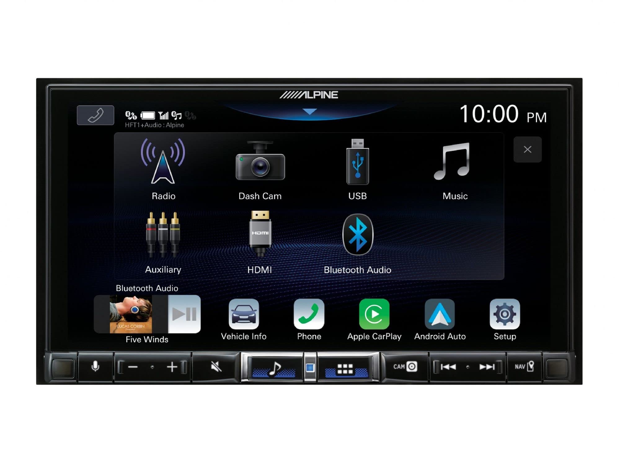 Alpine iLX-705D Digital Media Station 7
