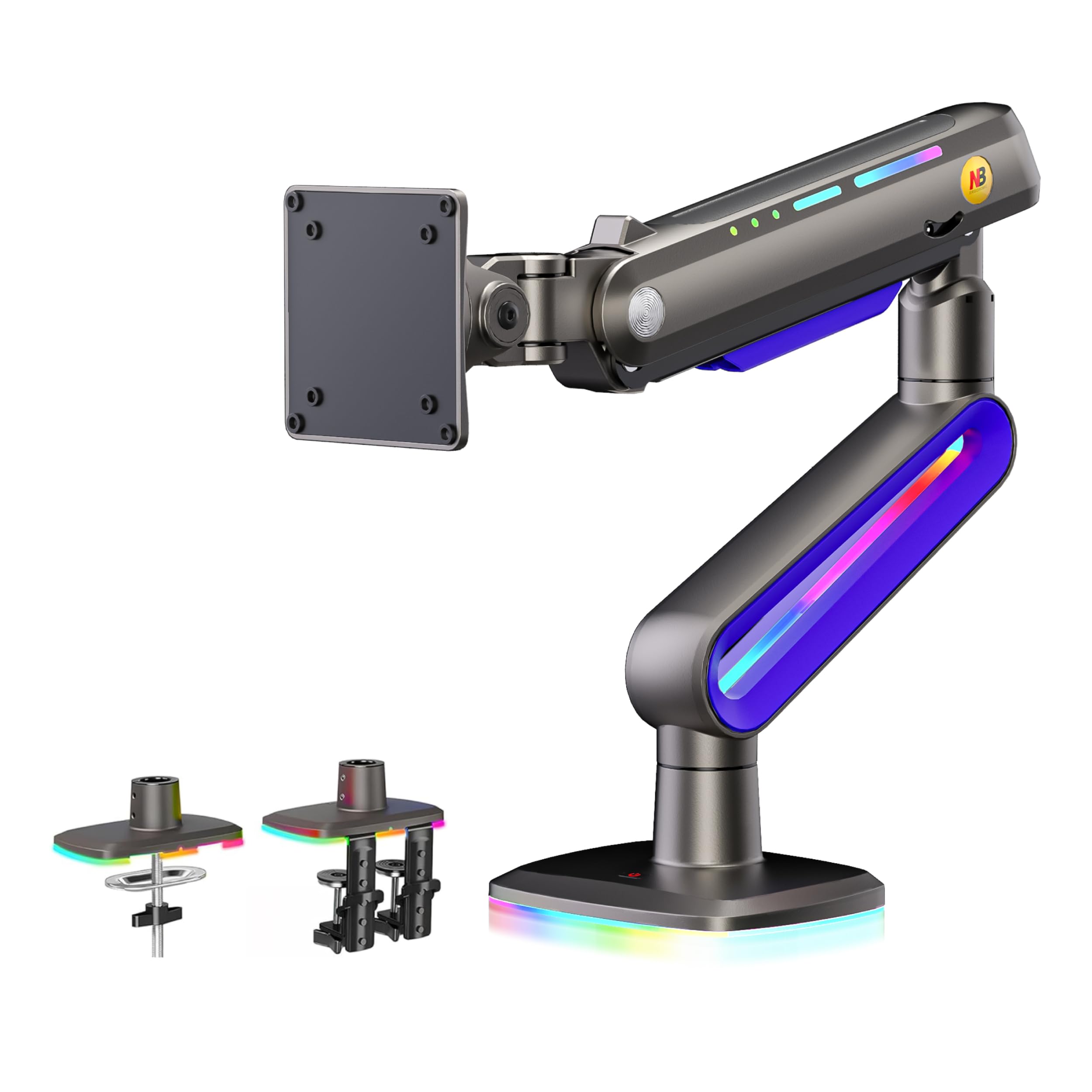 NBERGONOMIC 大型モニターアーム　2-20㎏ 24-57インチ対応 Amazon.co.jp: NB ERGONOMIC 大型モニターアーム 大画面 高耐