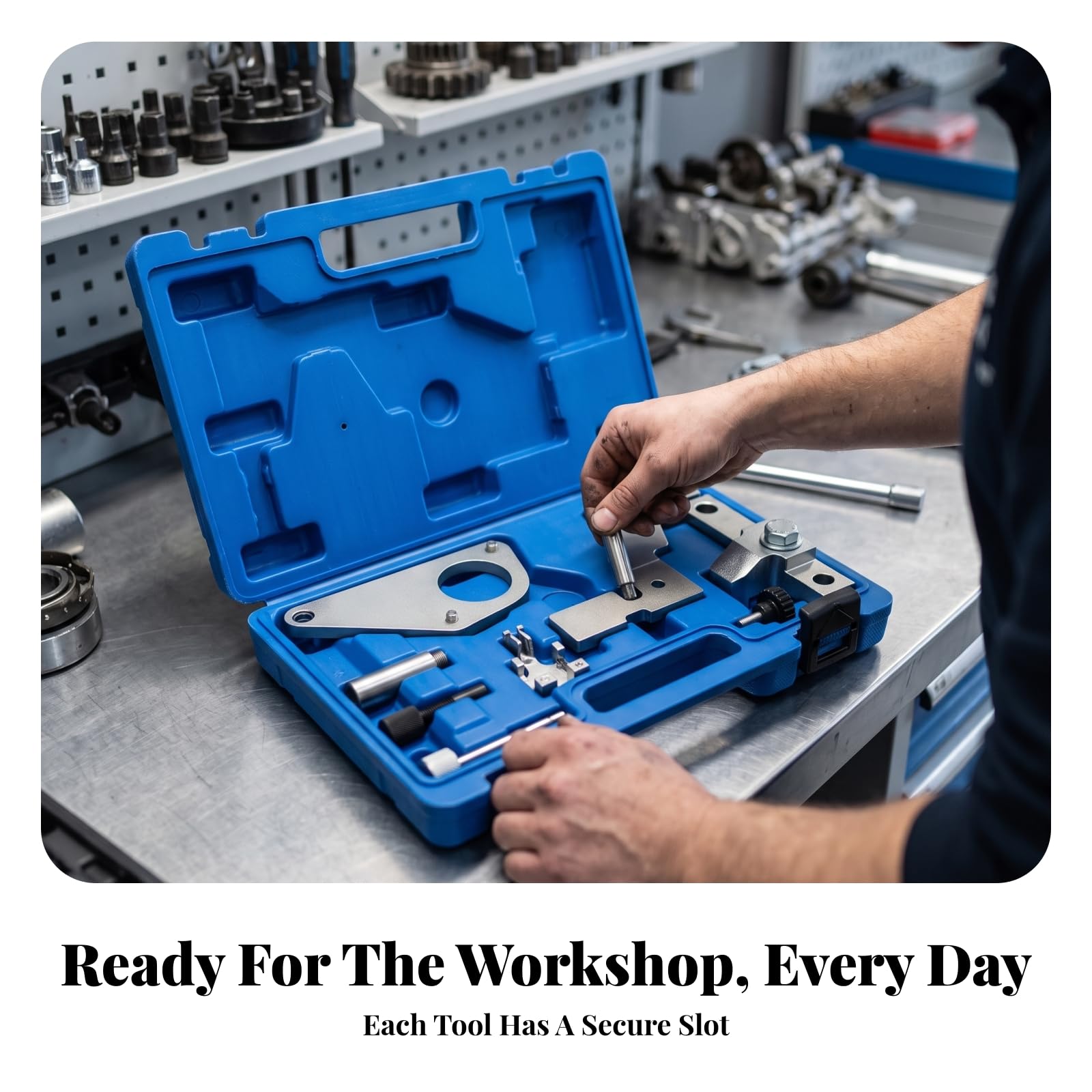 Kit Fasatura con Valigetta Design Compatto e Organizzato, Kit con Valigetta, per Riparazione Auto, Officina, Meccanici Professionisti