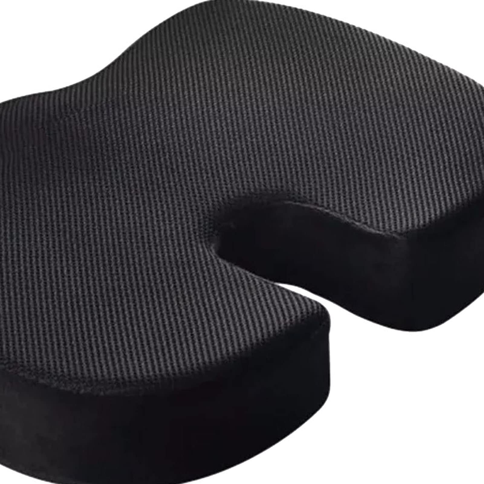 SUNROX LokGrip Non Slip Gel Memory Foam Chair Cushions for Dining Chairs Tailbone Pain Relief, Tufted Stain Resistant Thicken Durable Chair Pad for Dining Kitchen Office 17x16 Set of 6, Heather