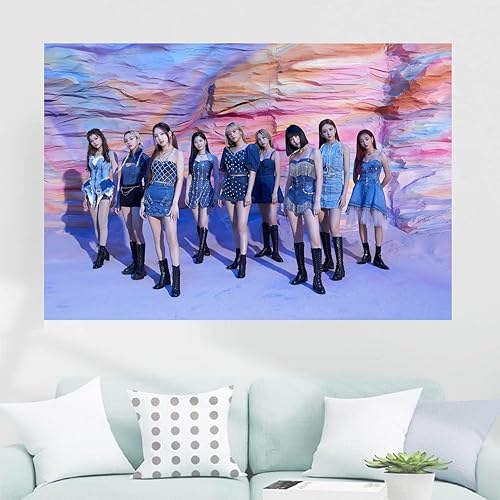 Miniatura 1 de MeiYiYou Tapiz de dos veces para colgar en la pared, para fiesta de cumpleaños, para sala de estar, dormitorio, decoración (40 x 28 pulgadas, morado)