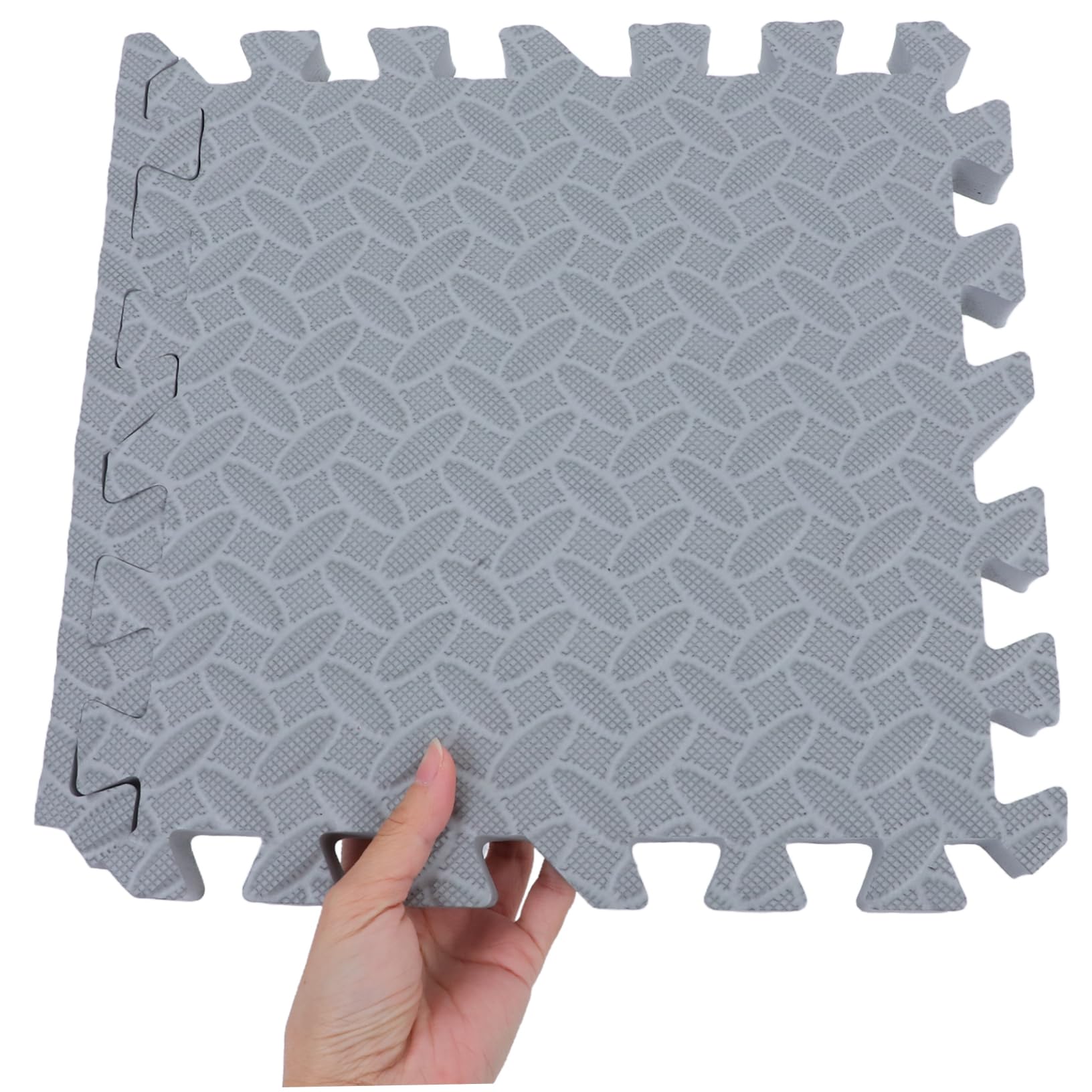 Tappetini Antishock Eva 30x30x2, 5 Cm 4 Pezzi per Casa e Palestra