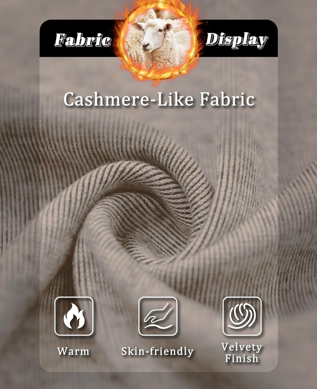 Susclude Quarter Zip Sweaters for Men Old Money Slim Fit Long Sleeve Fleece Knitted Pullover Soft Casual Office Sweater - Image 5