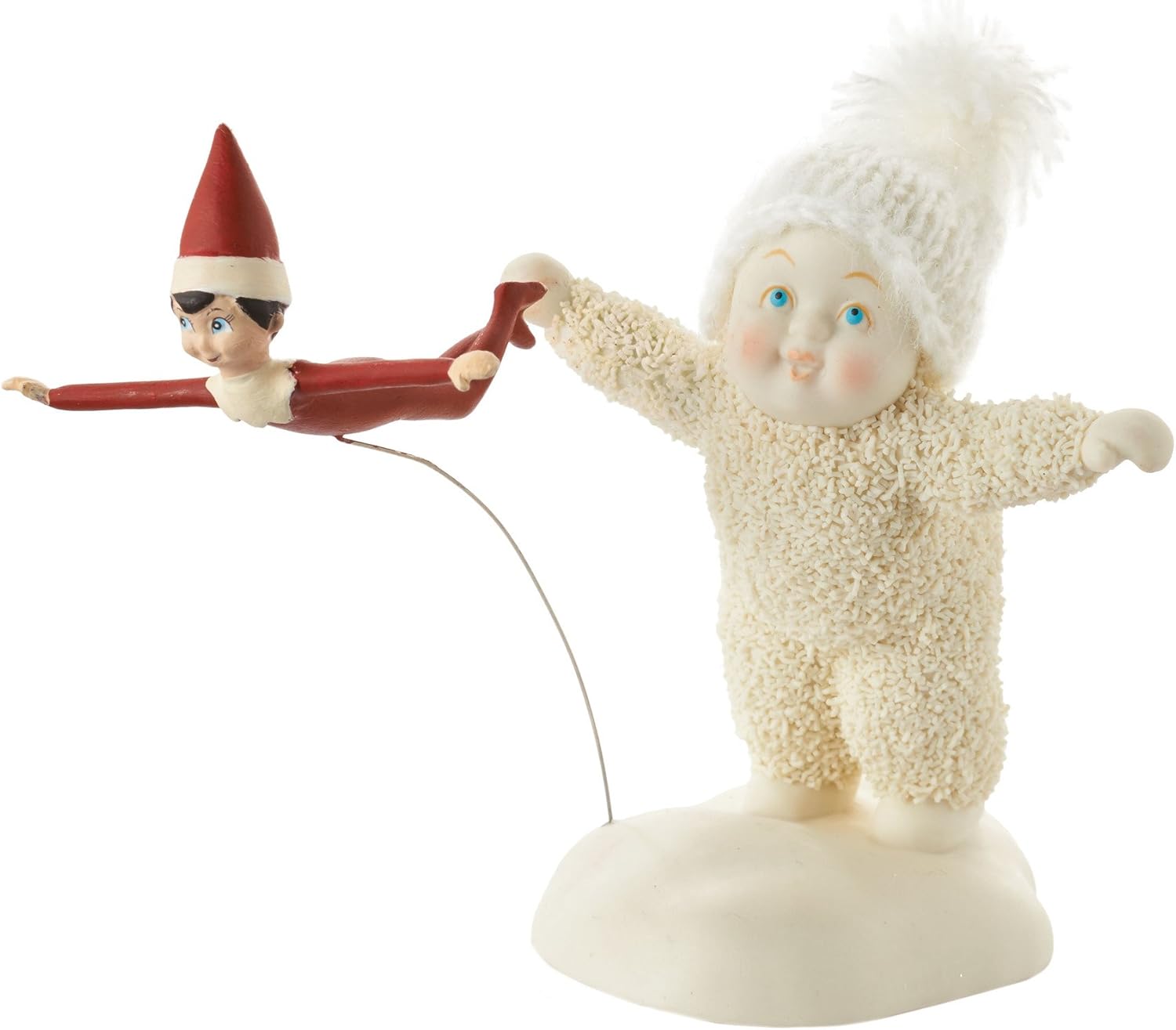 Department 56 Snowbabies “Elf On The Shelf Gives Flying