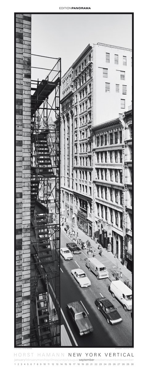 New York - Magnum Kalender immerwährend: Panorama Kalender m. immerwährendem Kalendarium