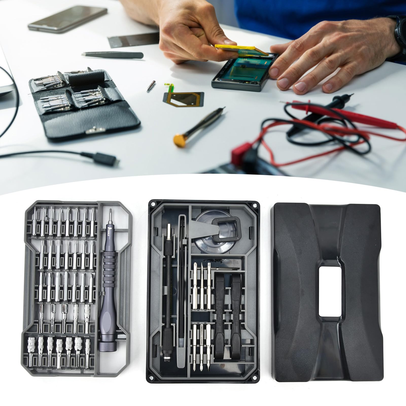 Changor 73-teiliges Präzisions-Schraubendreher-Set, Magnetische
