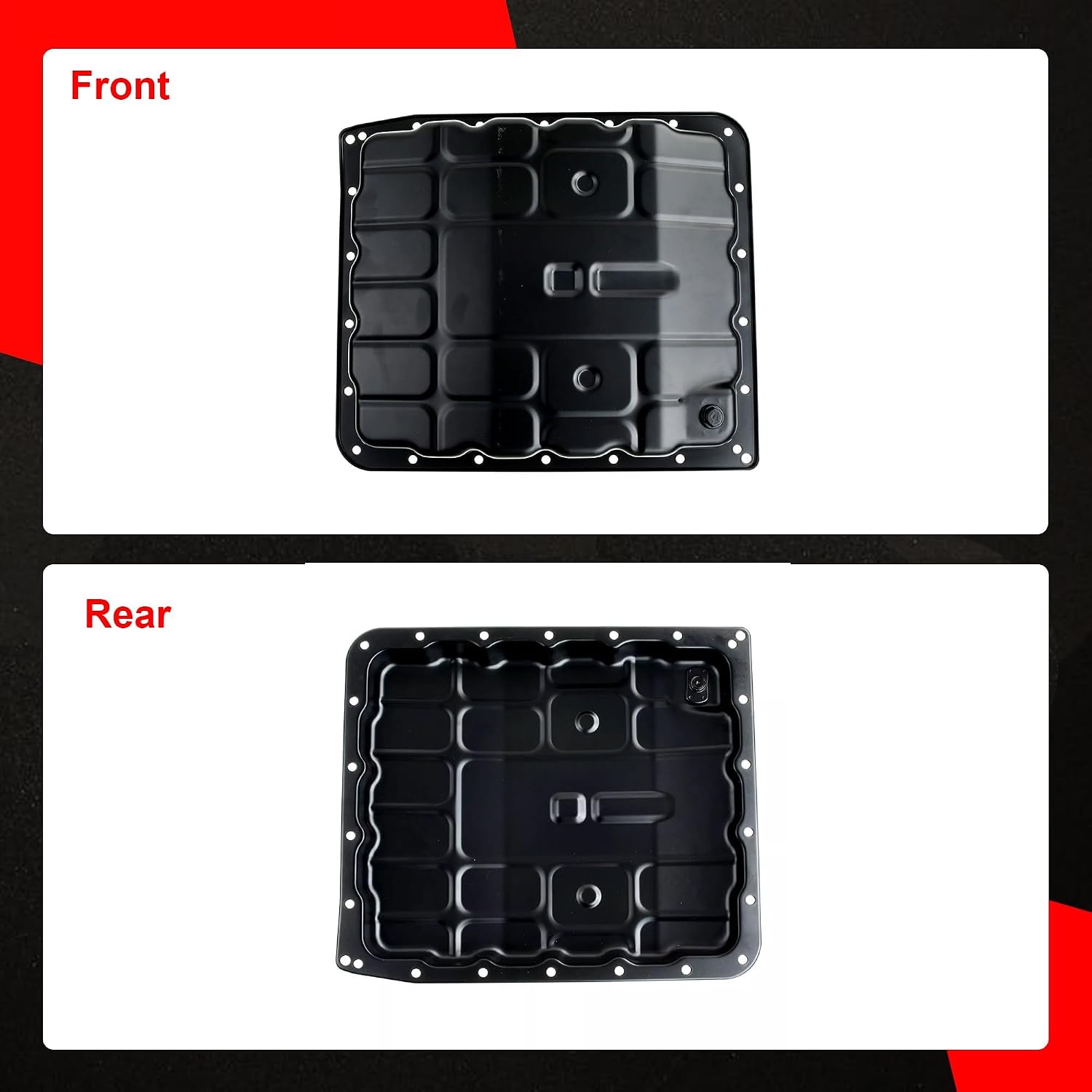 31390-90X0B Transmission Oil Pan with Drain Plug Compatible with Nissan Armada 2007-2013 350Z 2003-2009 Frontier 2005-2014 Pathfinder 2005-2012 Titan 2004-2013 Xterra 2005-2012