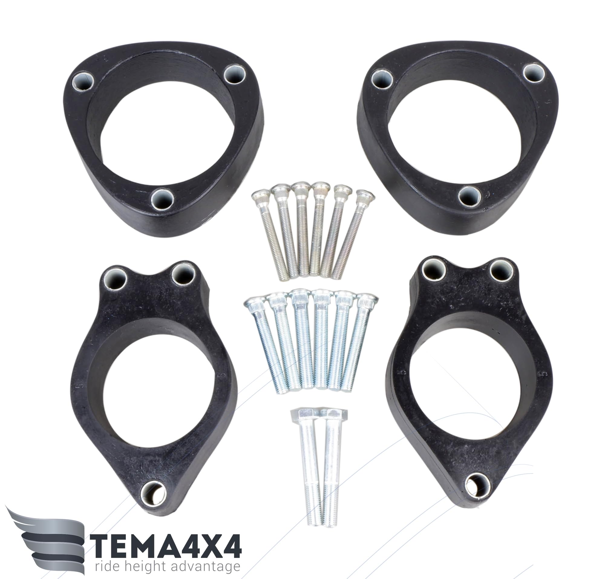Amazon.com: Tema4x4 40mm Front and Rear Lift Kit compatible with