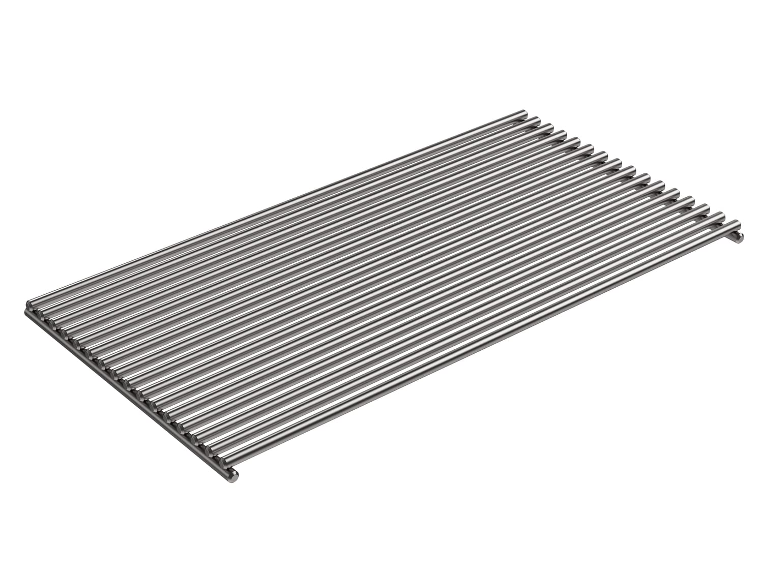 RÖSLE Edelstahl Grillrost, Hochwertiger Grillrost für VIDERO G3/G6 ab Modelljahr 2021, spülmaschinengeeignet, silberfarben (25446)