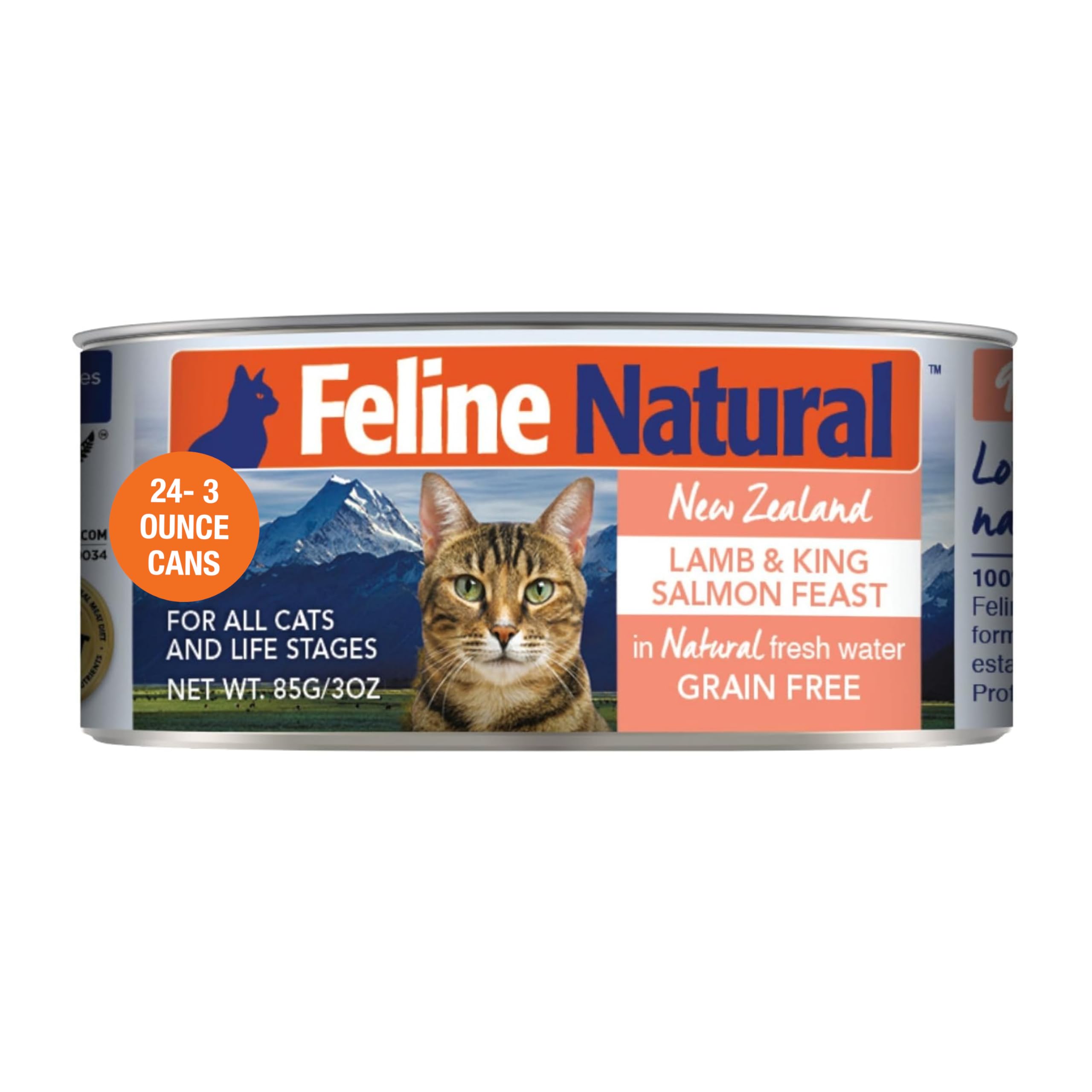 Feline Natural - Canned Grain-Free High-Meat Wet Cat Food