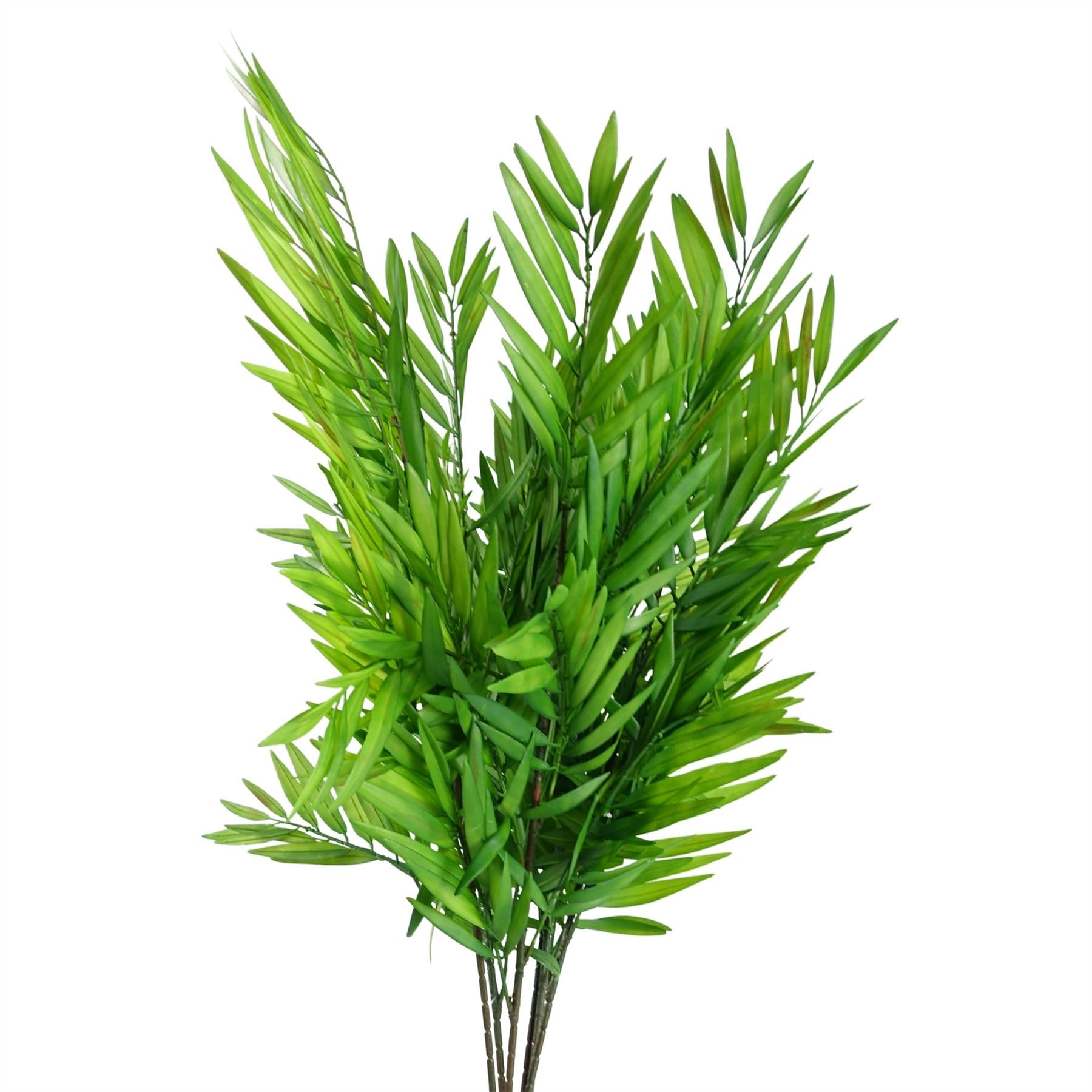 Artificial Bamboo Fern Stem - 85cm Green - Pack of 6 - Leaf Brand
