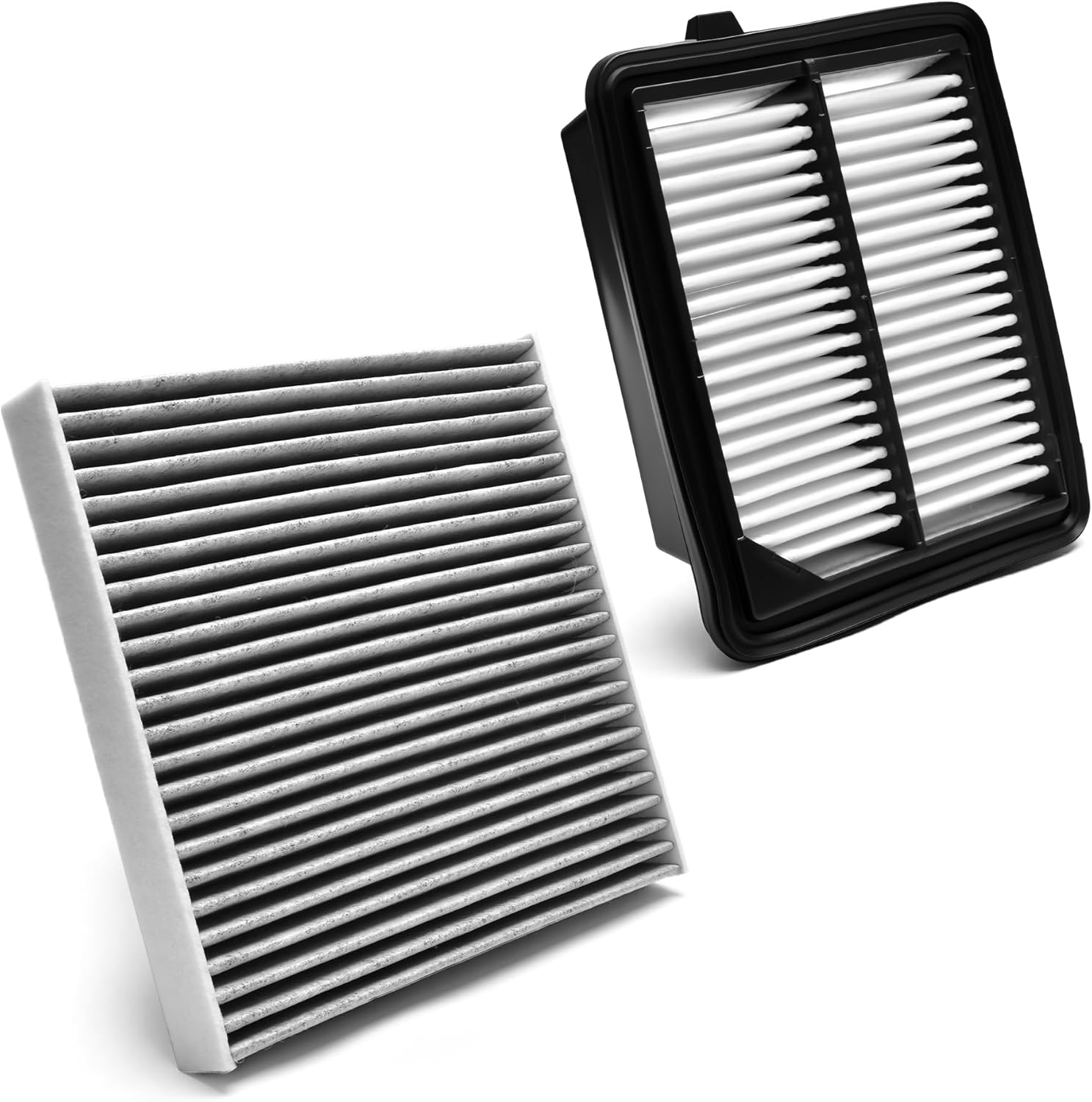 Engine Cabin Air Filter Set for 2014-2015 2017-2022 Accord 2.0L Replace 17220-5K0-A00 80292-SDA-A01 Hybrid Naturally Aspirated Only