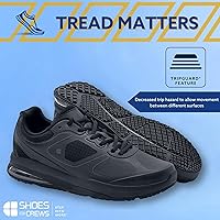 Vista 4 de Shoes for Crews Evolution II, tenis de trabajo antideslizantes para hombre