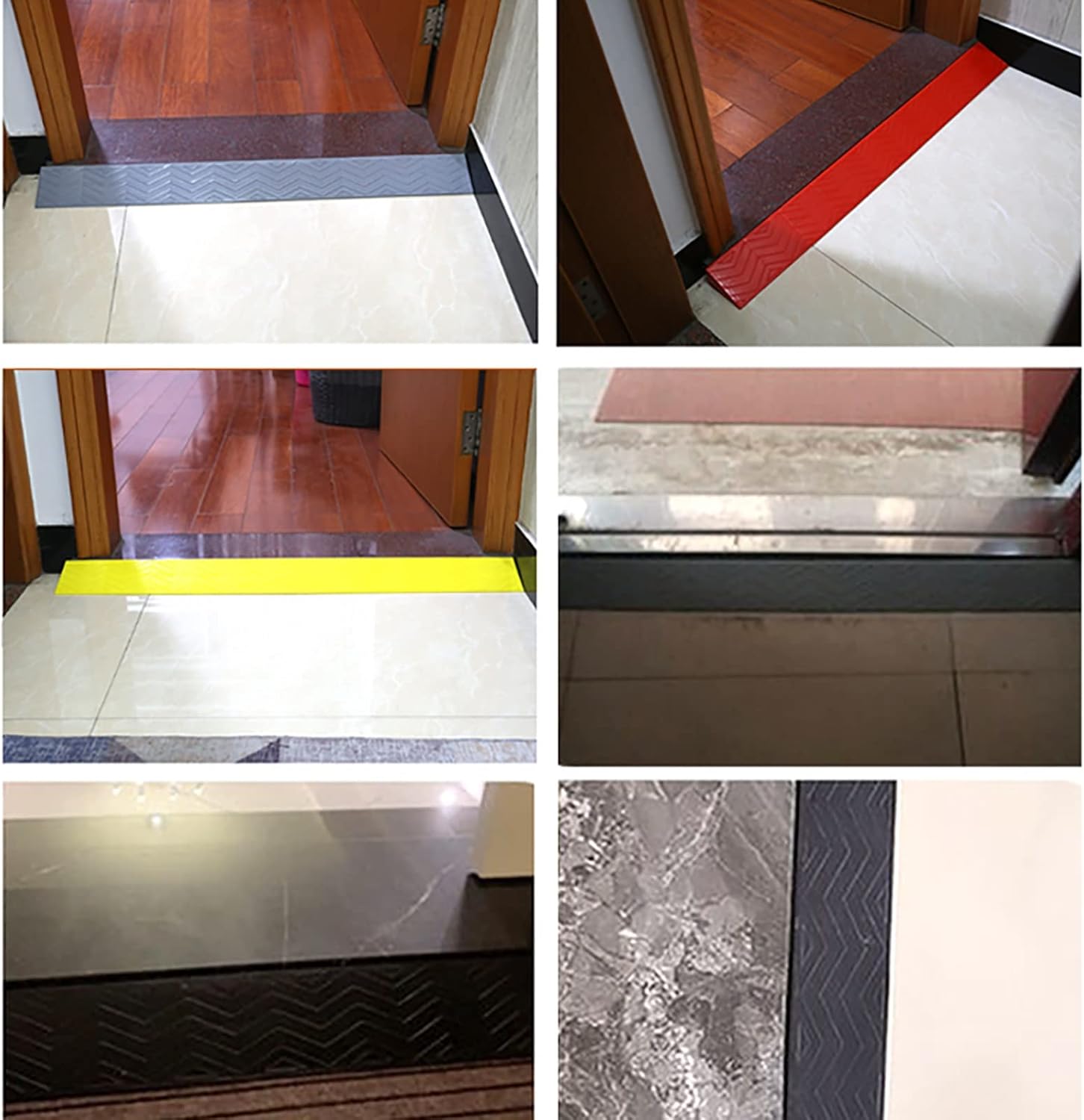 Curb Ramp,Threshold Ramp,Indoor Non-Slip Triangular,1-4 cm Hight Home Ramp,for Bikes, Aisles, Steps, Stairs, Driveways, Sweeping Robot (Color : Red, Size : 100x10x4cm)