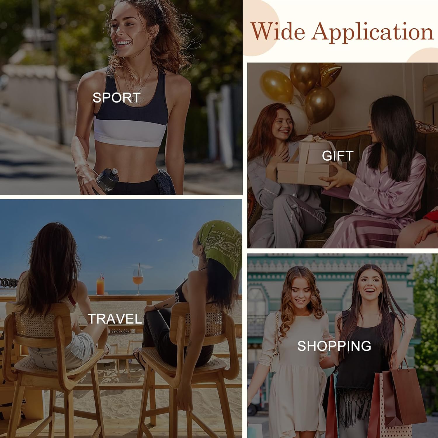 Crossbody Bags for Women Small Sling Bag for Women Quilted Vegan PU Leather Fanny Pack with Adjustable Guitar Strap Travel Purse White - Image 8