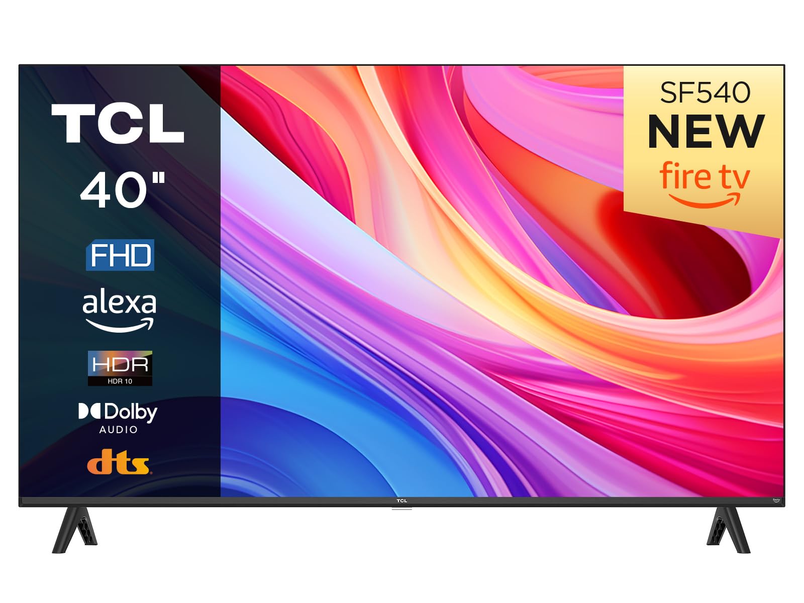 TCL 40SF540K 40-inch FHD Smart Television - HDR & HLG-Dolby Audio  