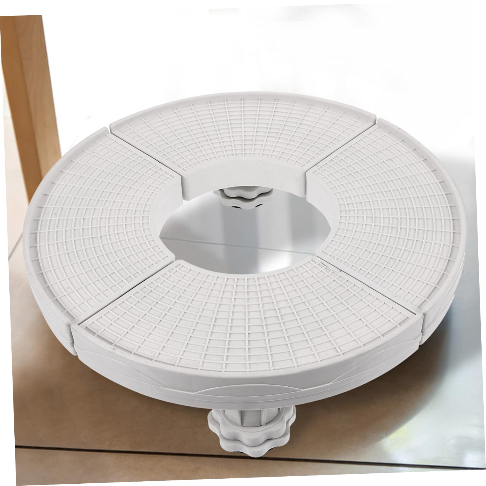 VILLCASE Soporte Para Aire Acondicionado Soporte Para Aire Acondicionado Base De Pedestal Para Interiores Exterior Jardín Soporte Pequeño Para Aire Acondicionado Soporte De Plástico