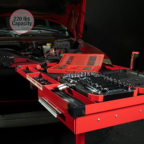 Miniatura 5 de Mesa de trabajo ajustable resistente con cajón Sune 8019