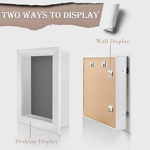 Miniatura 4 de Golden State Art - Caja de exhibición de 2 pulgadas de profundidad, ideal para collages, colecciones, recuerdos