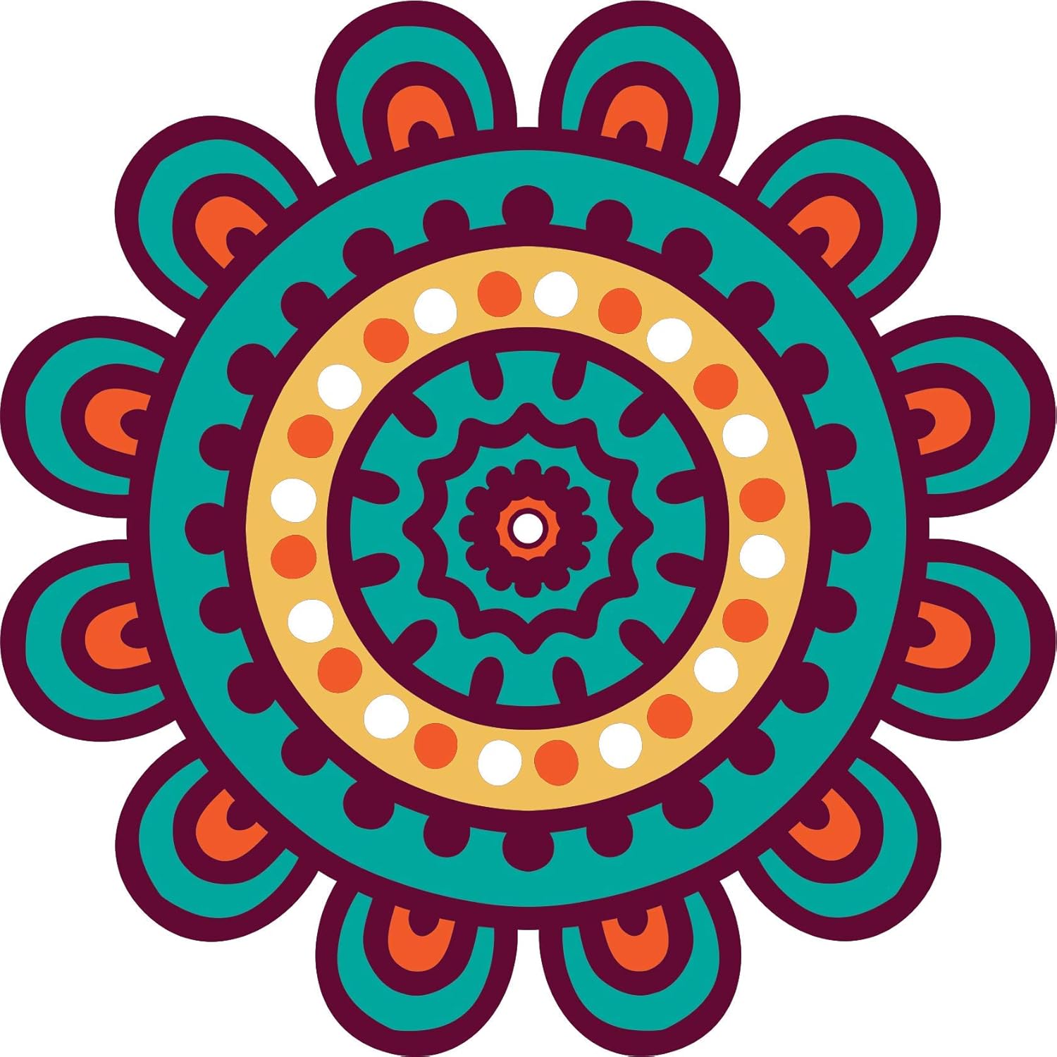 Mandala Sun Catchers Window Stickers Bohemian Decor Suncatchers for