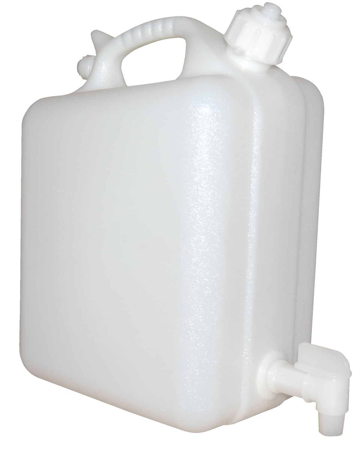 Vestil CARBT25SCS Tilt Top Carboy with Stainless Steel Handle and 3