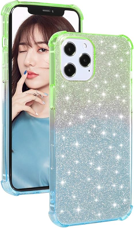 Biteri Glitter Case For Iphone 12 Pro Max 6 7 Inch Mobile Phone Case Compatible With Apple