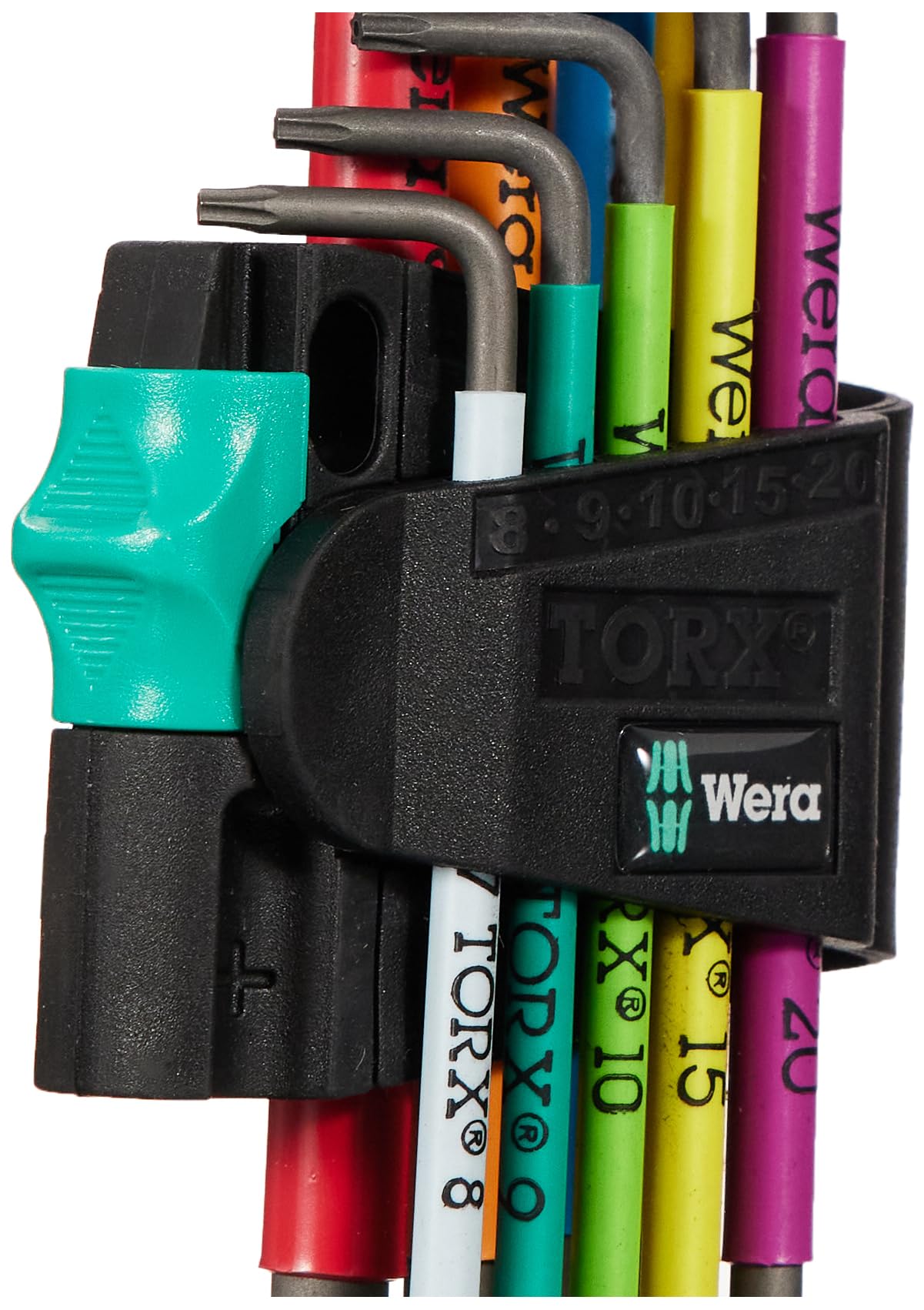 WERA 967 SPKL / 9 TORX Bo Multicolour Set of Allen Key, Blacklaser, 9 sztuk, 05024335001