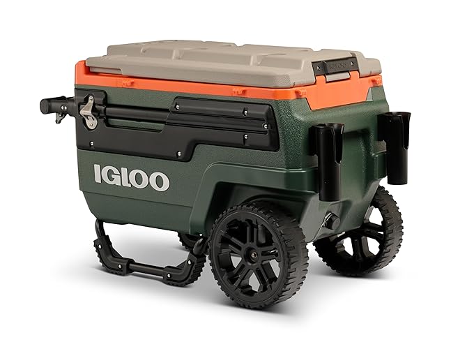 Igloo Trailmate Journey 70Qt Wheeled Cooler | Insulated Hard Shell Ice Chest