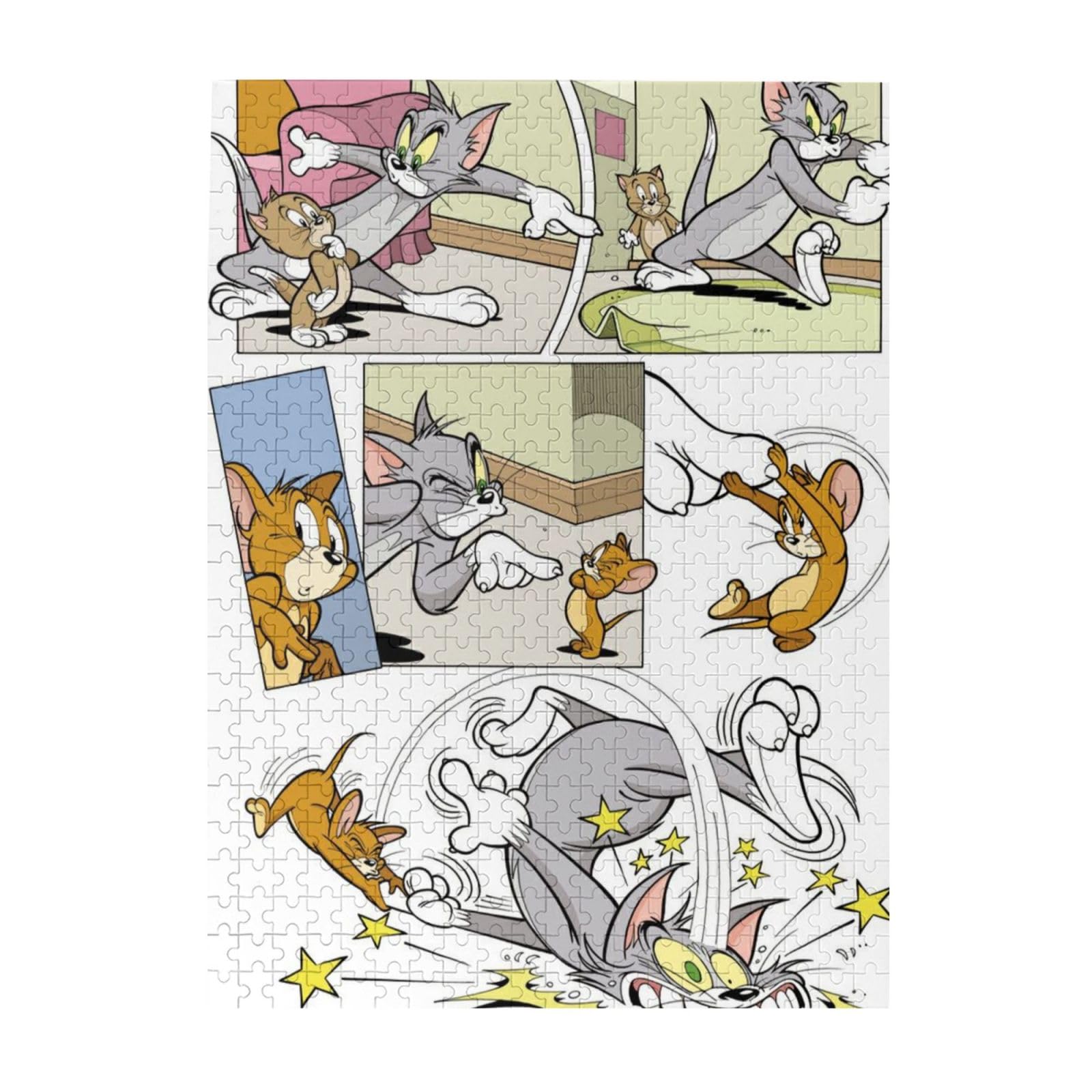 Amazon | NEKKIIパズル トムとジェリー ジグソーパズル 木製 500ピース