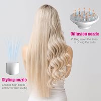 LESCOLTON Ionos Hajszárító 110000 RPM LED Kijelzővel Hőmérséklet Szabályozás Fehér 6