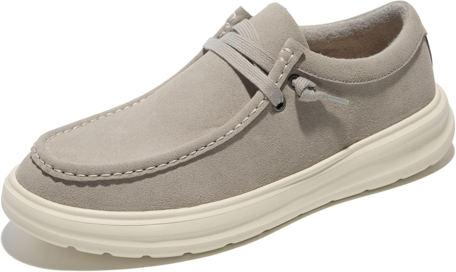 Project Cloud Genuine Leather Loafers for Men - High Density SmartFoam Insole Mens Shoes - Non-Slip Sneakers for Men Footwear and Water Resistant Mens Sneakers (Dante)