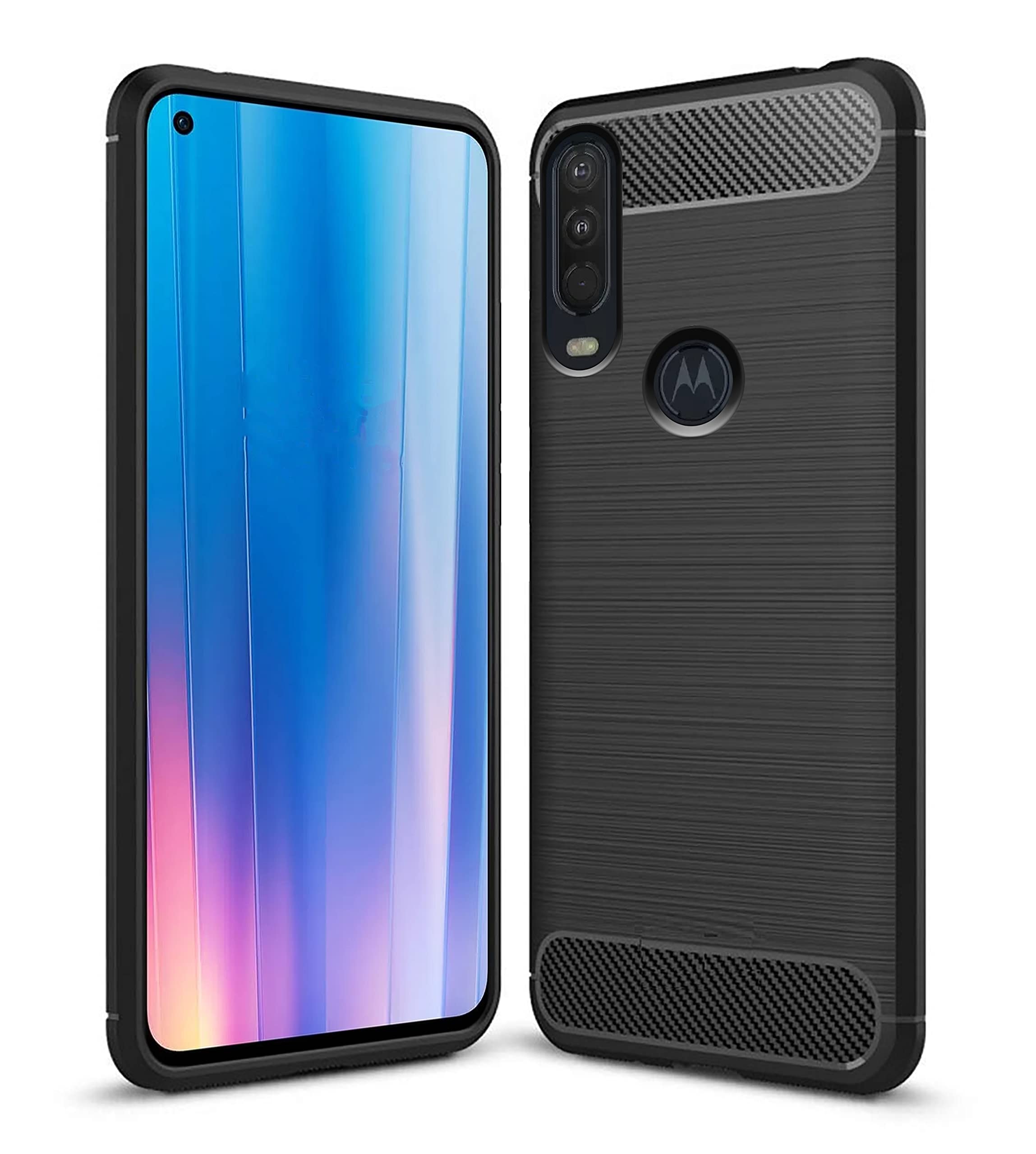 Zapcase Back Cover Case for Motorola One Action | Compatible for Motorola One Action Back Cover Case | 360 Degree Protection | Soft and Flexible (TPU | Matte Black) (B07X8MWSF2) Amazon Price History, Amazon Price Tracker