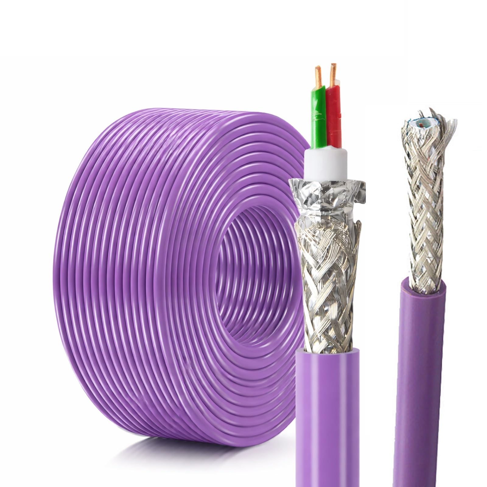 Cable de señal blindado flexible e impermeable para sistemas de sensores 8