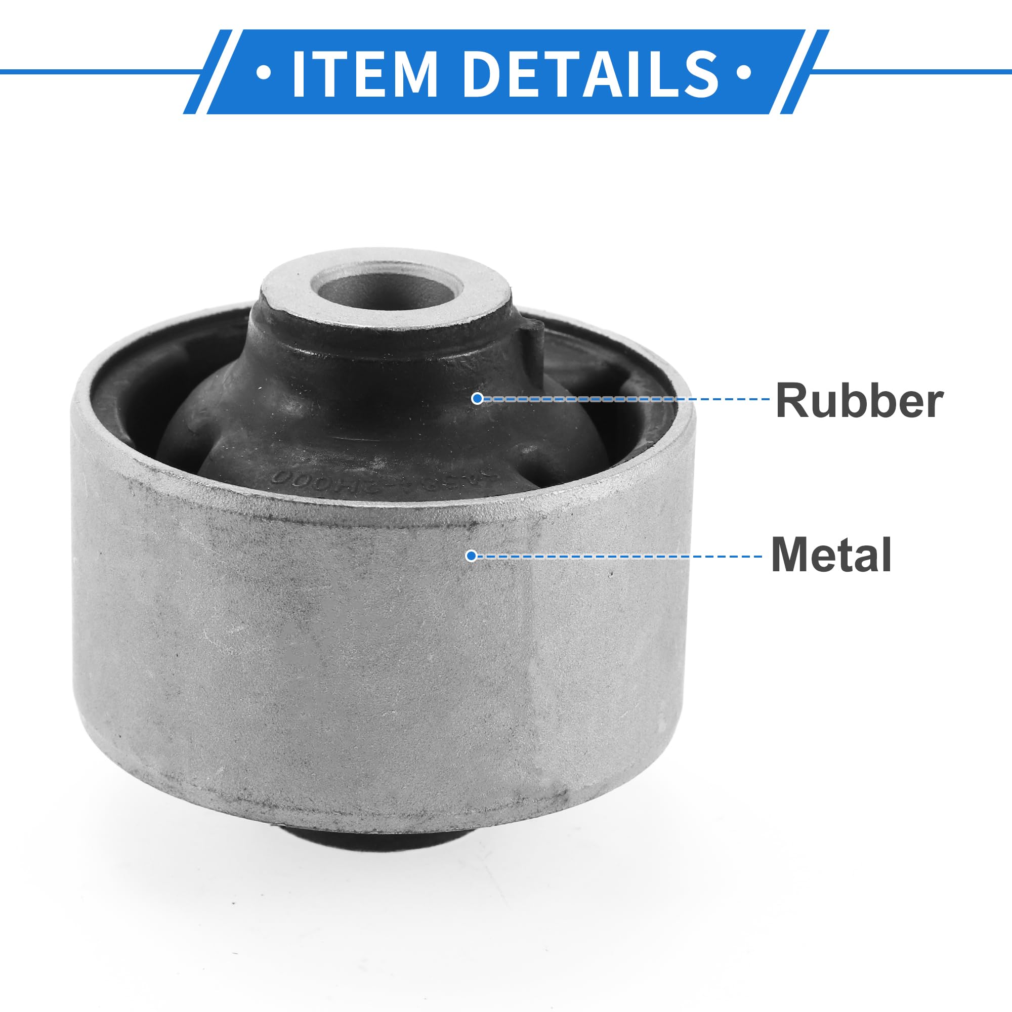 VekAuto 1 Pc Front Lower Control Arm Bushing No.54584-1G000