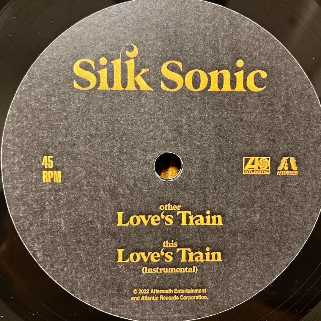 silk sonic love's train 7インチ